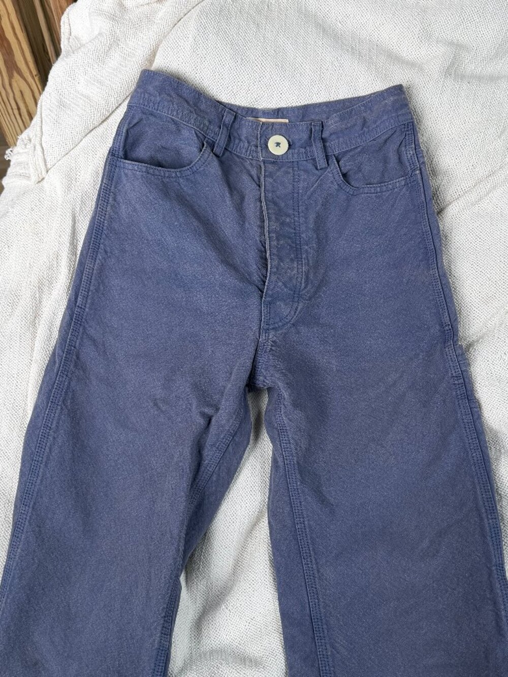 Jesse Kamm pants, Bill Cunningham - blue hammer loop!